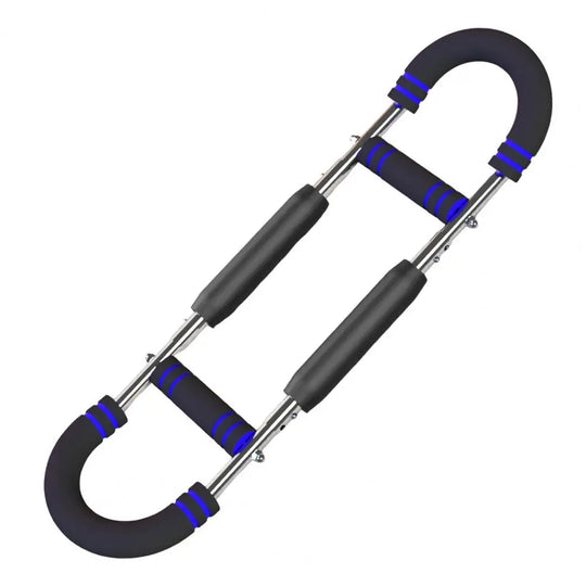 65*17.5cm Twister Arm Exerciser With Foam Handle 40-50kg Adjustable Chest Workout Bar Forearm Triceps Muscle Fitness Equipment