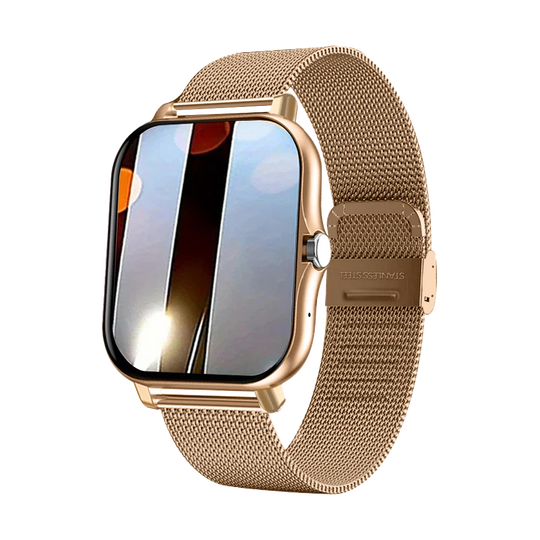 Square Sport Smartwatch - Heart Rate & Sleep Monitor with BT Call