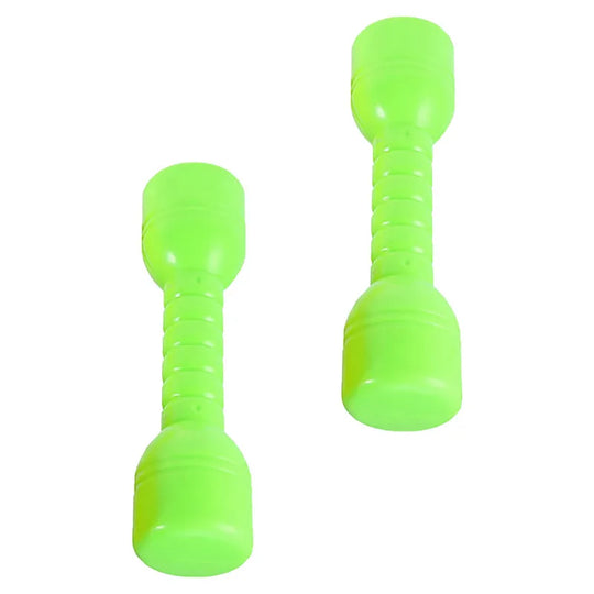 2Pcs Plastic Dumbbells Children'S Sports Fitness Dumbbells Fitness Equipment Children Dumbbell Toddler Toys Fitness kids Barbell