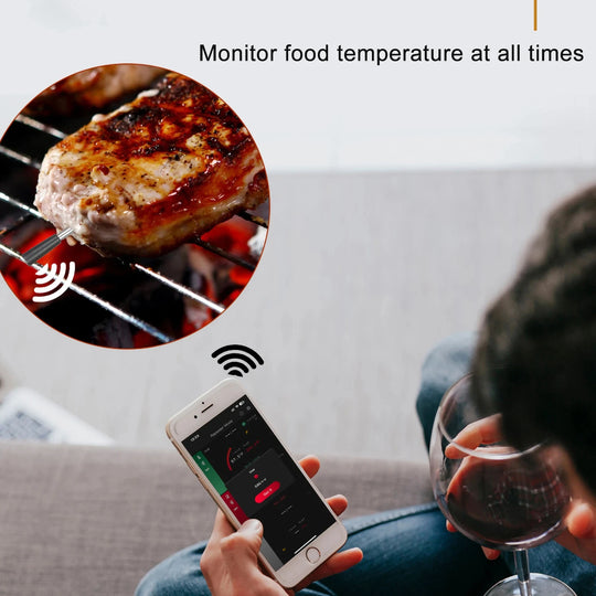 Smart Wireless Meat Food Thermometer Kitchen Cooking Tool