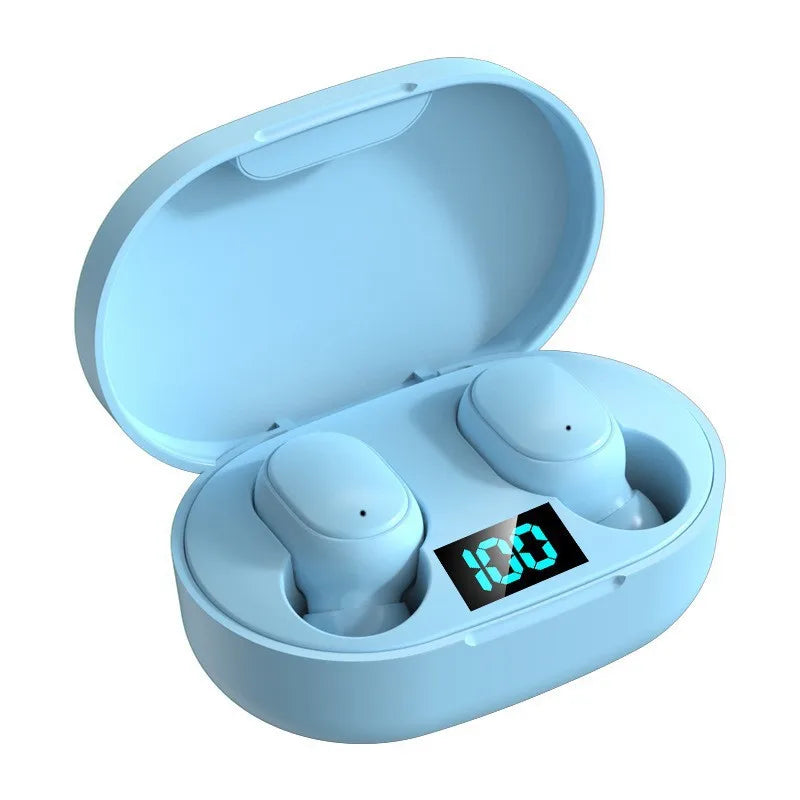 Wireless Bluetooth Earbuds - Noise Cancelling Headphones with Microphone