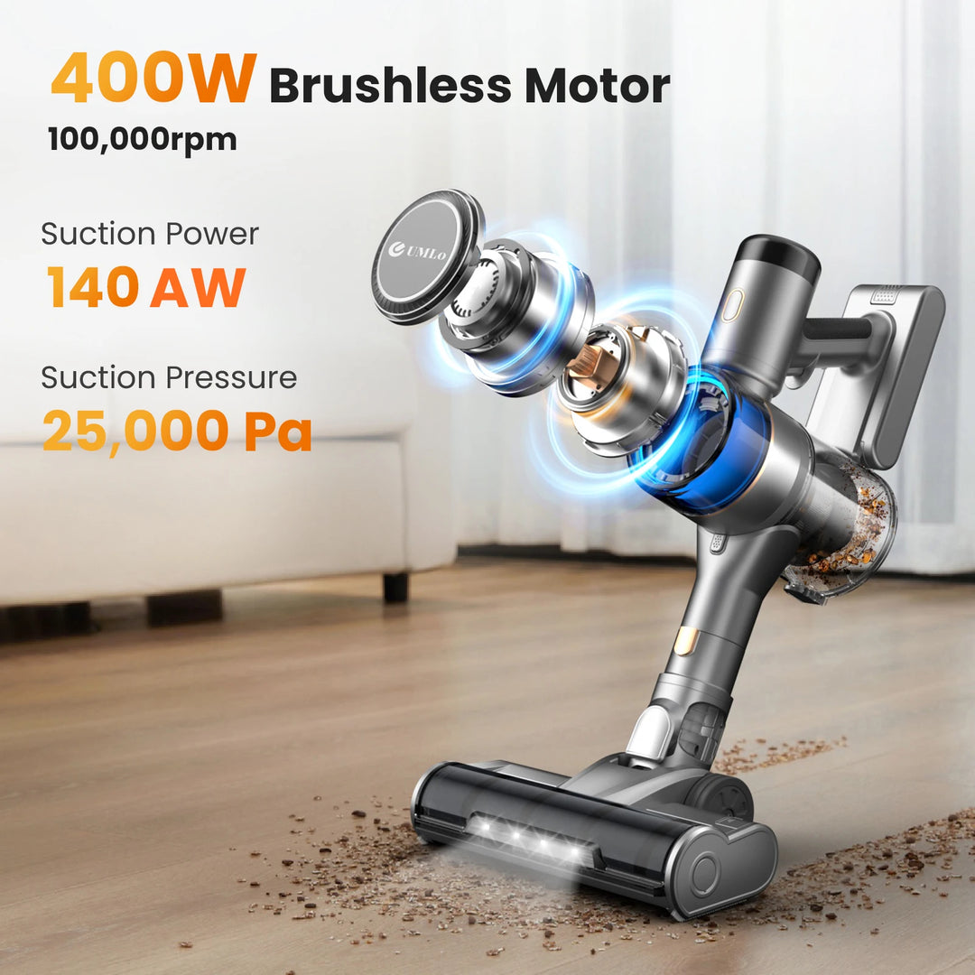 Stick Cordless Vacuum Cleaner for Hardwood Floor Pet Hair Home & Car