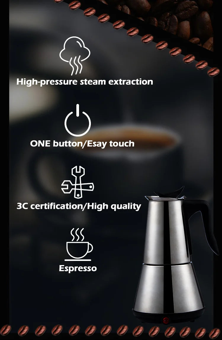 Espresso Coffee Maker Italian Cuban Classic Coffee Pot