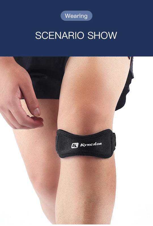Adjustable Knee Pad for Pain Relief and Knee Support