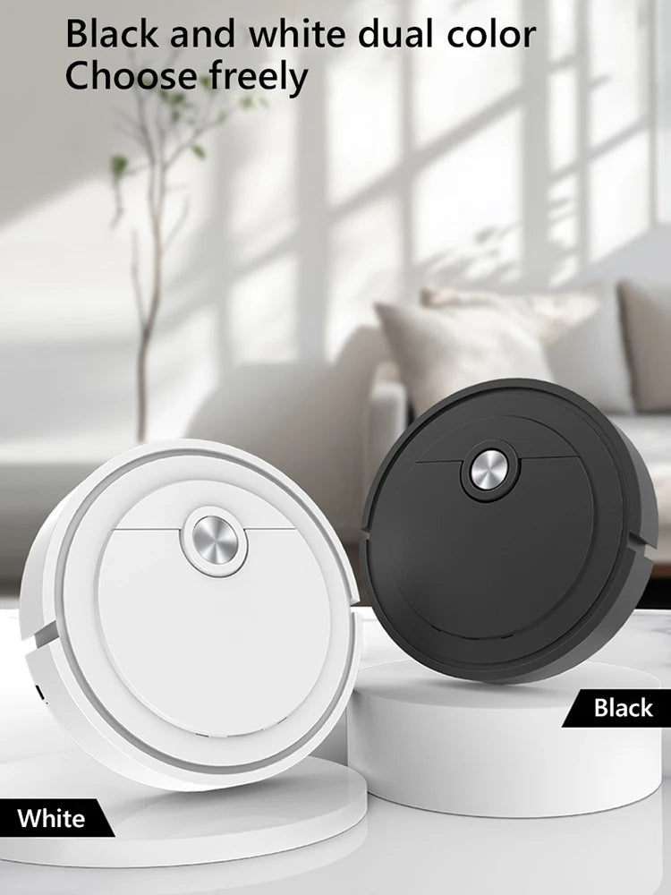 Smart Robot Vacuum & Mop - 3-in-1 Floor Cleaner for Pet Hair, Carpet & Hard Floors