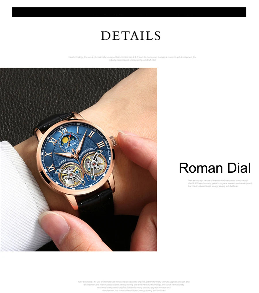 AILANG top luxury brand men's automatic watch