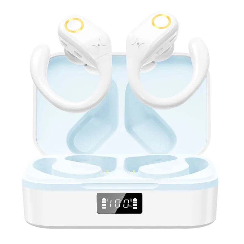 ANC Wireless Earbuds - Bluetooth 5.3 TWS with Dual Mics & ENC Noise Cancellation