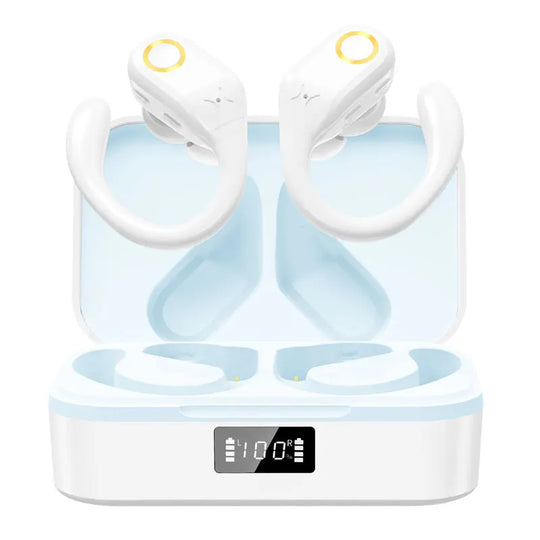 ANC Wireless Earbuds - Bluetooth 5.3 TWS with Dual Mics & ENC Noise Cancellation