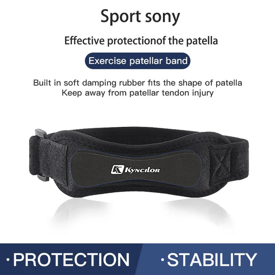 Adjustable Knee Pad for Pain Relief and Knee Support