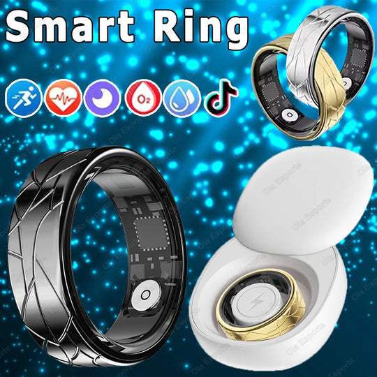 Smart Ring - Heart Rate Blood Oxygen Monitor IP68 Waterproof