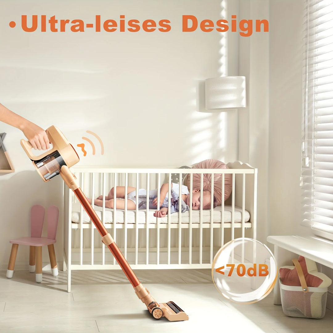 Cordless Vacuum Cleaner - 20KPa Stick & Handheld for Home, Pet Hair & Hard Floors