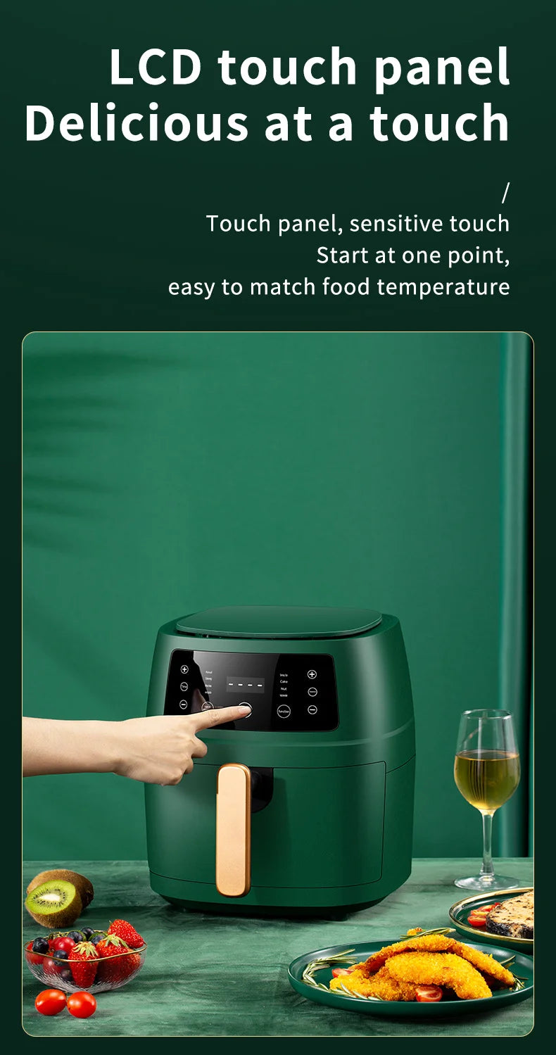 5L Smart Electric Air Fryers