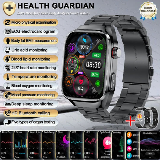 Women's Smart Watch - BMI Menstrual Cycle ECG Heart Rate Fitness Tracker