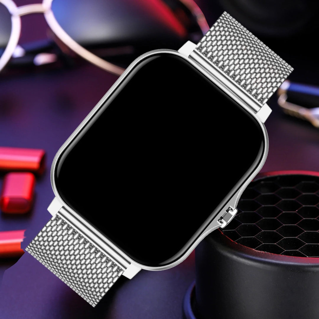 Smart Watch - AMOLED Bluetooth Call GPS NFC Waterproof Fitness Tracker