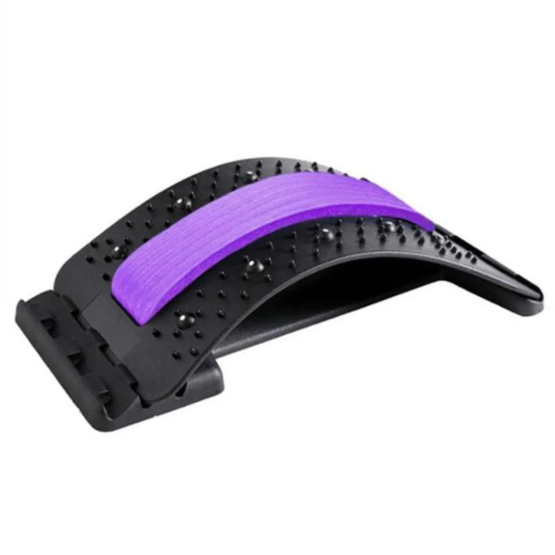 Back Stretcher - 3-Level Lower Back Pain Relief & Lumbar Support