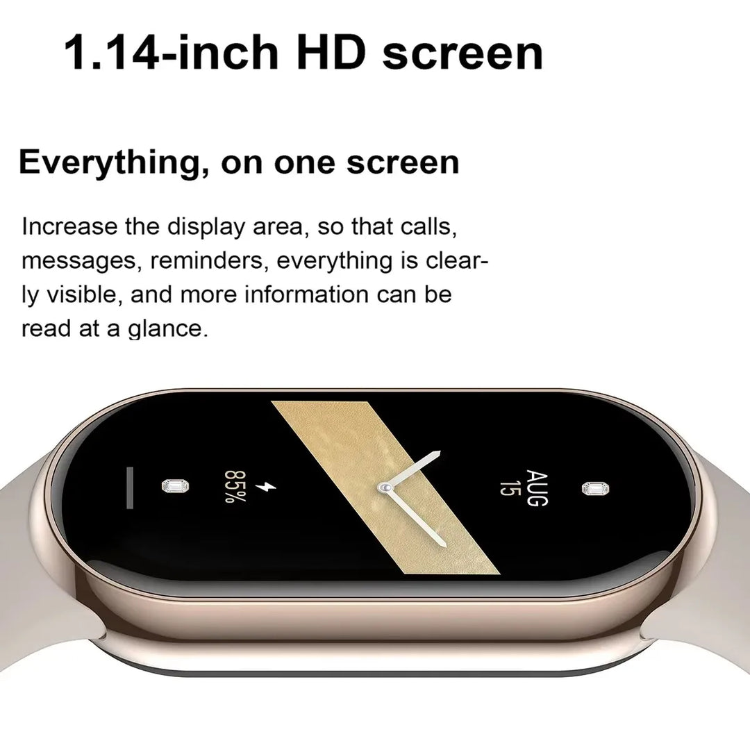 M8 Smart Watch - Fitness Tracker with Heart Rate Monitor for Android & iOS