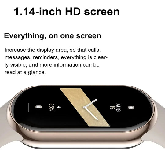 M8 Smart Watch - Fitness Tracker with Heart Rate Monitor for Android & iOS