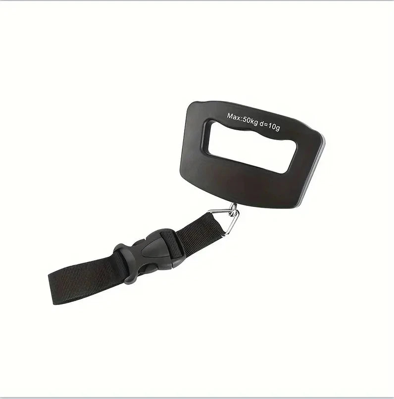 Digital Luggage Scale - 50kg Portable Travel Hanging Scale with LCD Backlight