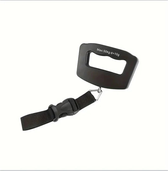 Digital Luggage Scale - 50kg Portable Travel Hanging Scale with LCD Backlight