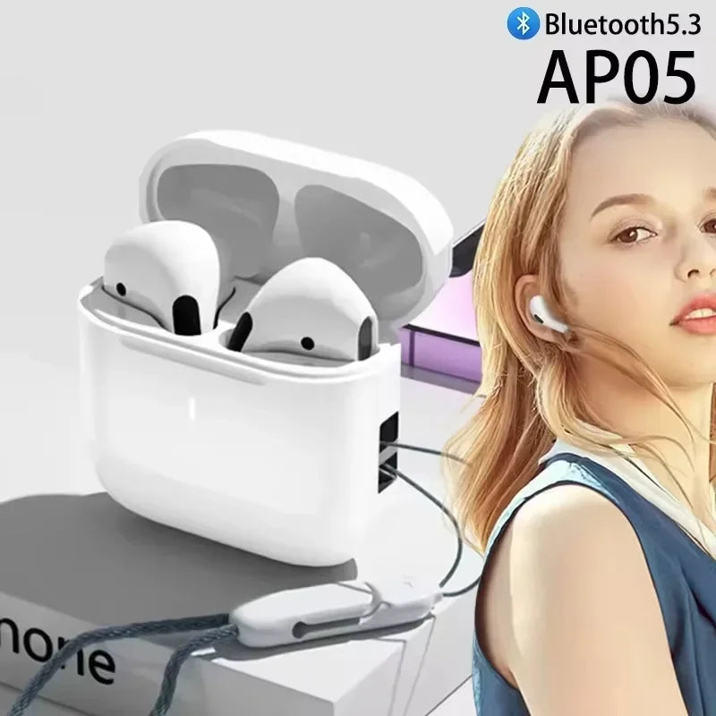 True Wireless Earbuds with Active Noise Cancelling - Bluetooth 5.3 Earphones