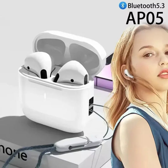 True Wireless Earbuds with Active Noise Cancelling - Bluetooth 5.3 Earphones