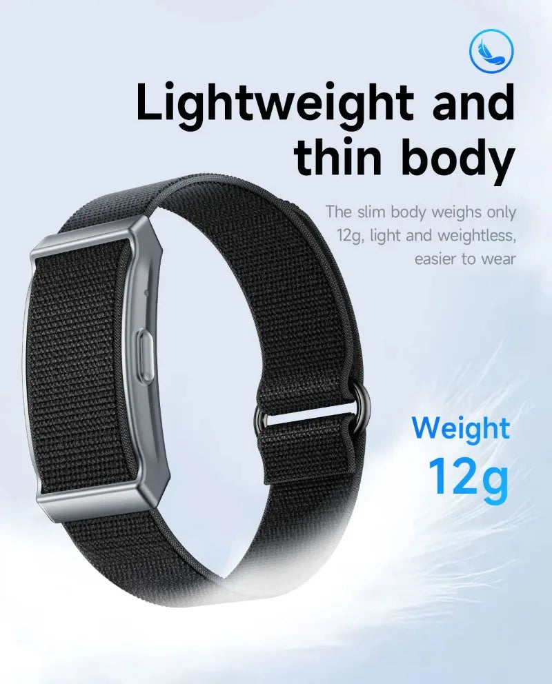 Smart Bracelet - Heart Rate & Blood Oxygen Monitor Fitness Tracker for Men & Women