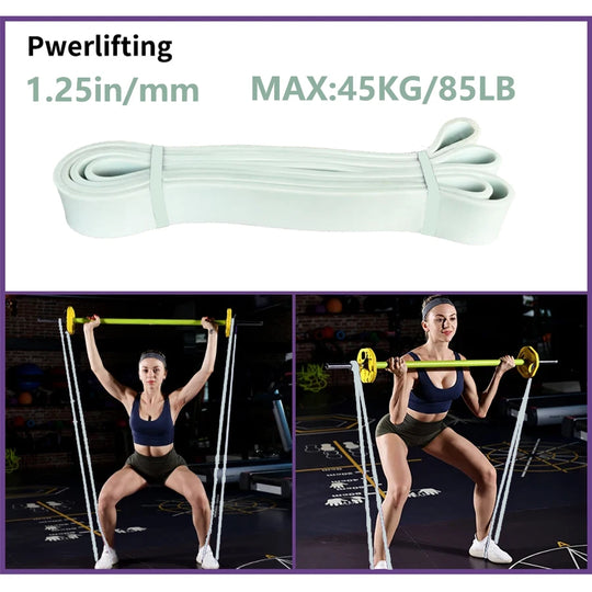 Heavy Duty Latex Resistance Band Exercise Elastic Band For Sport  Strength Pull Up Assist Band Workout Pilates Fitness Equipment