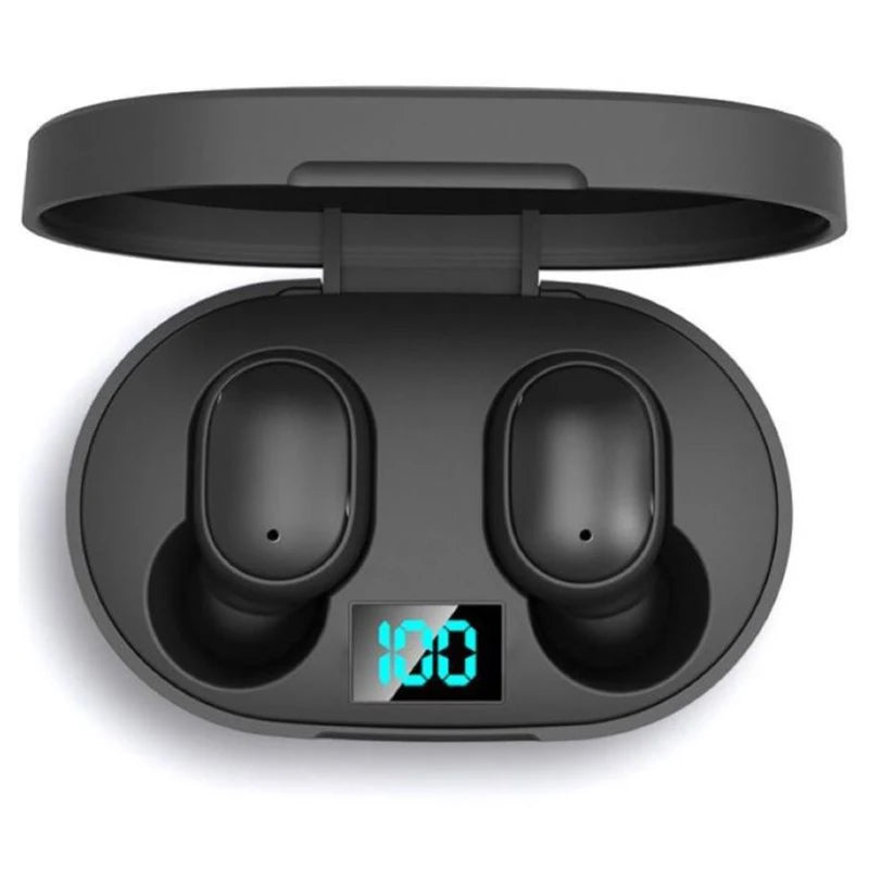 TWS Bluetooth Earbuds - Wireless Noise Cancelling Earphones with HD Microphone