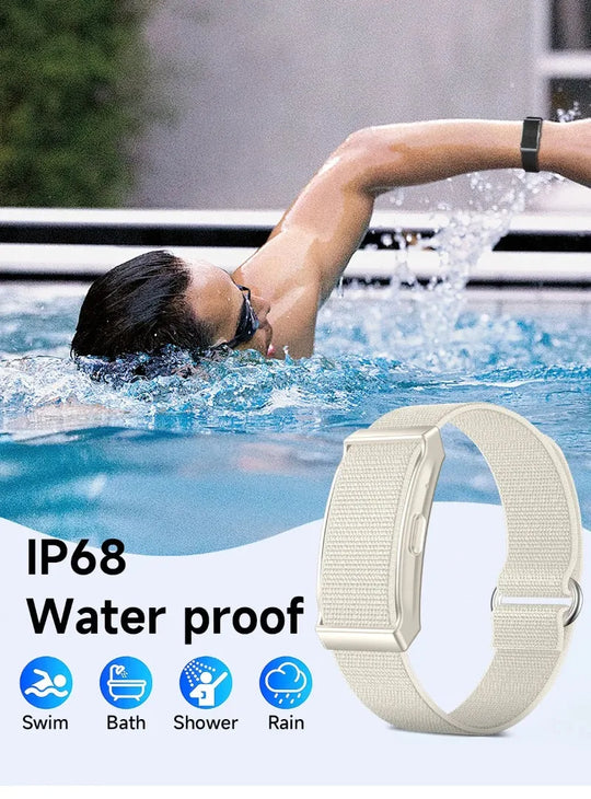 Smart Bracelet - Heart Rate & Blood Oxygen Monitor Fitness Tracker for Men & Women