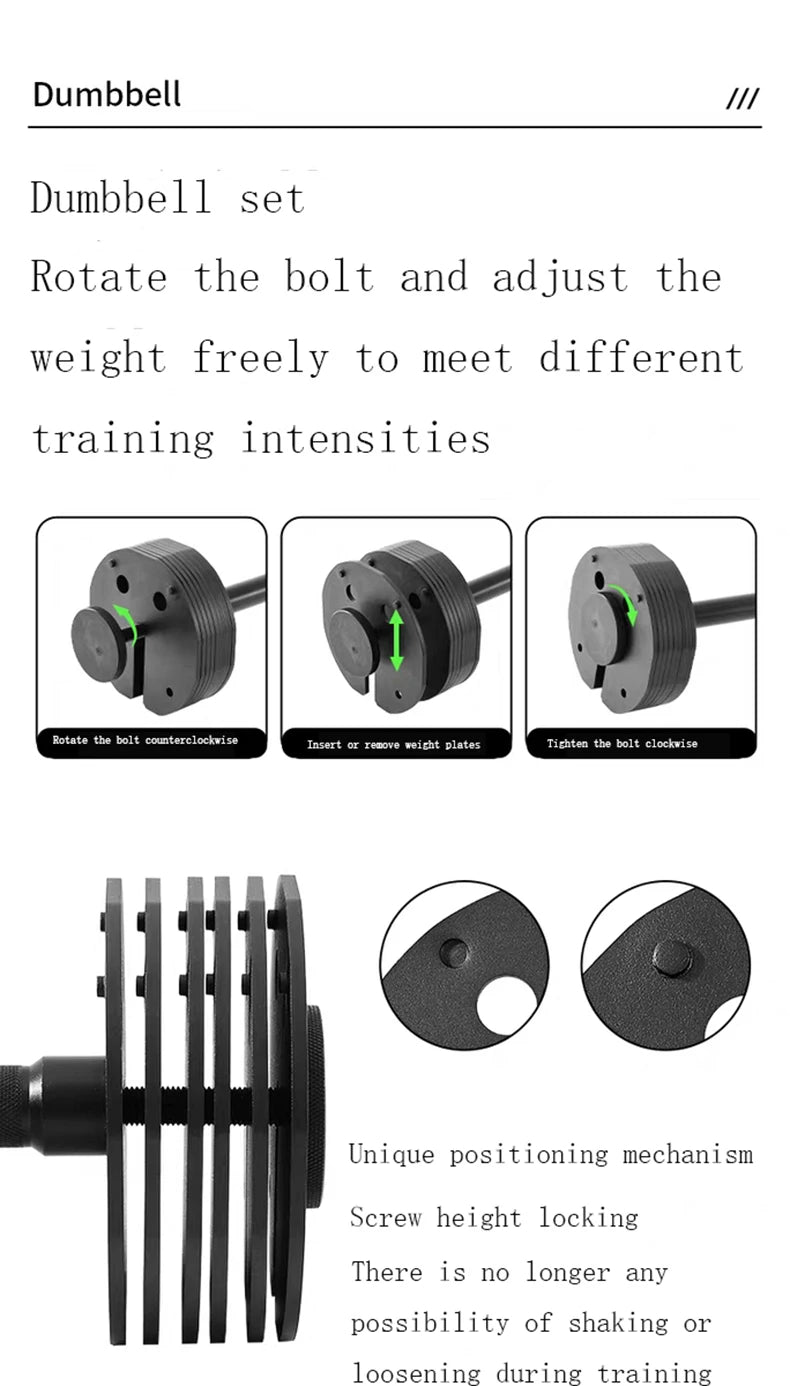 Arm Muscle Dumbbell Multifunctional Men's Fitness