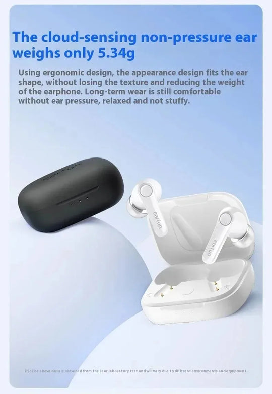 Bluetooth Earbuds - Active Noise Reduction Waterproof Gaming Earphones