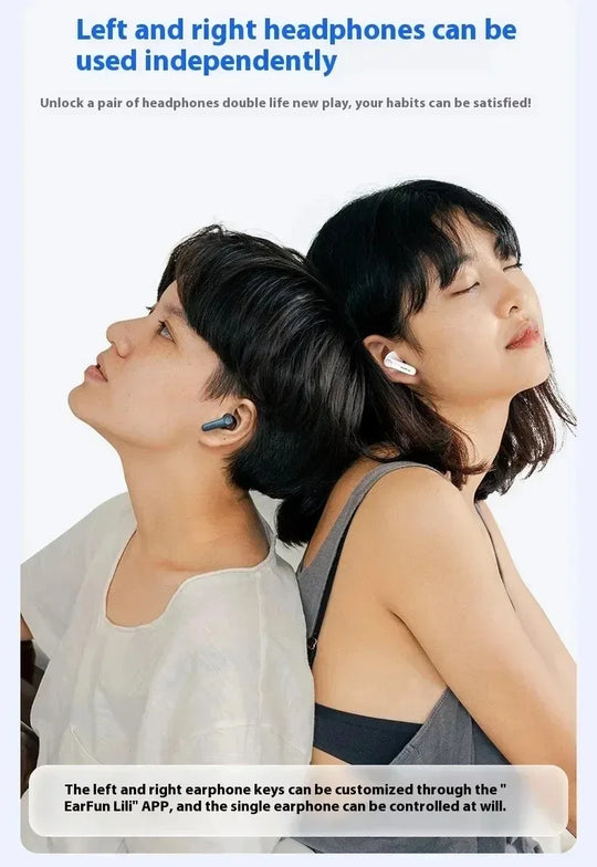 Bluetooth Earbuds - Active Noise Reduction Waterproof Gaming Earphones