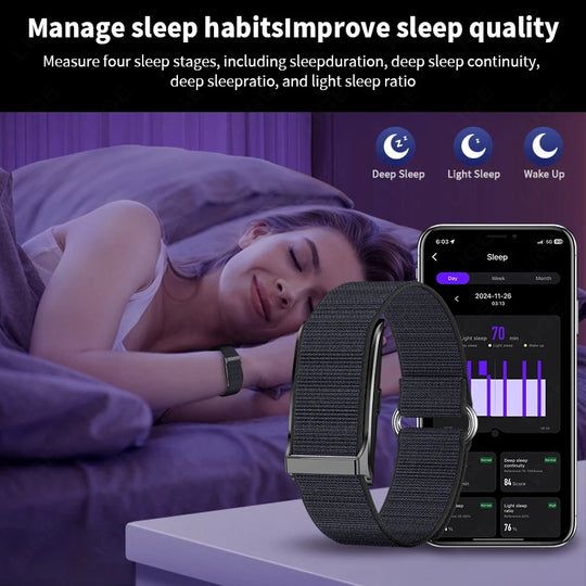 Smart Watch - Heart Rate Blood Pressure Monitor Pedometer Fitness Tracker