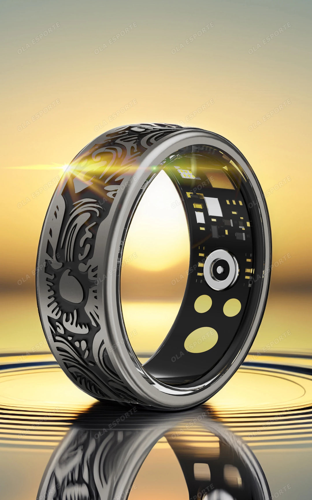 Smart Ring - Heart Rate Sleep Monitor IP68 Waterproof