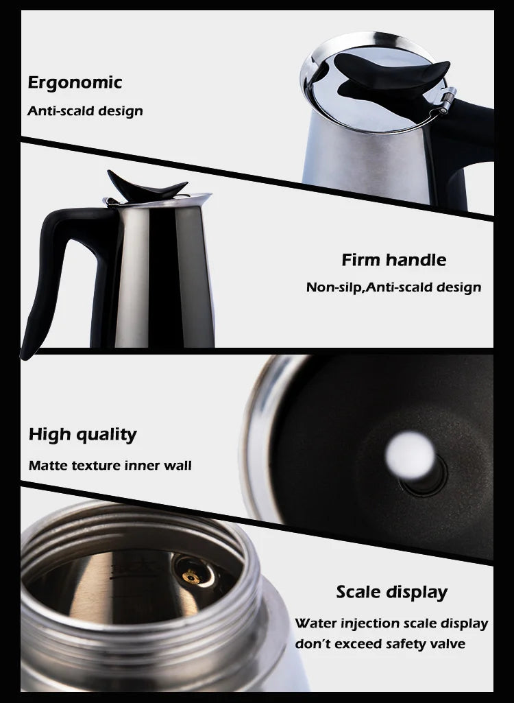 Espresso Coffee Maker Italian Cuban Classic Coffee Pot