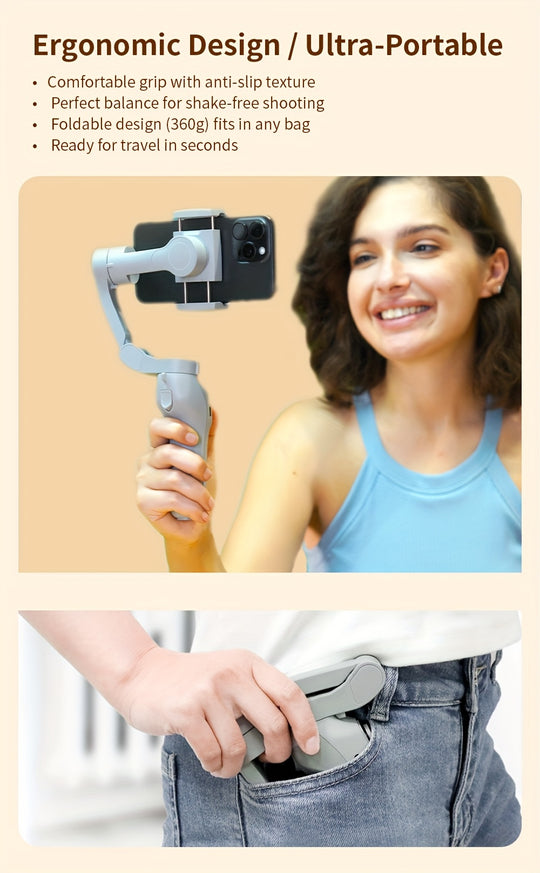 Camera Smartphone Gimbal Stabilizer