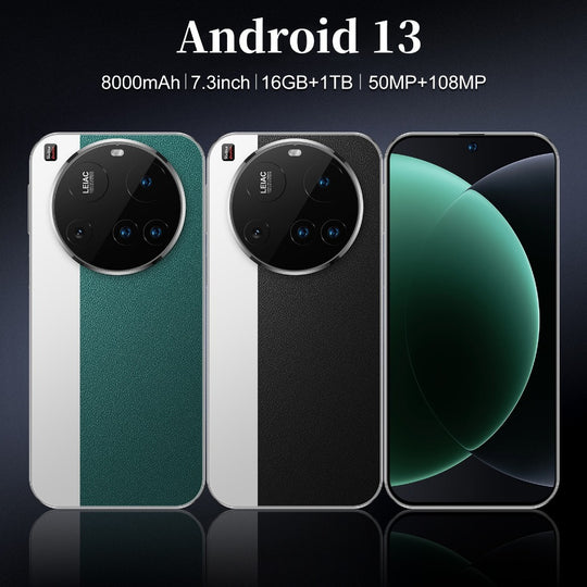 Touch Screen 5G Smart Phone - 7.3-inch High-definition Large Screen