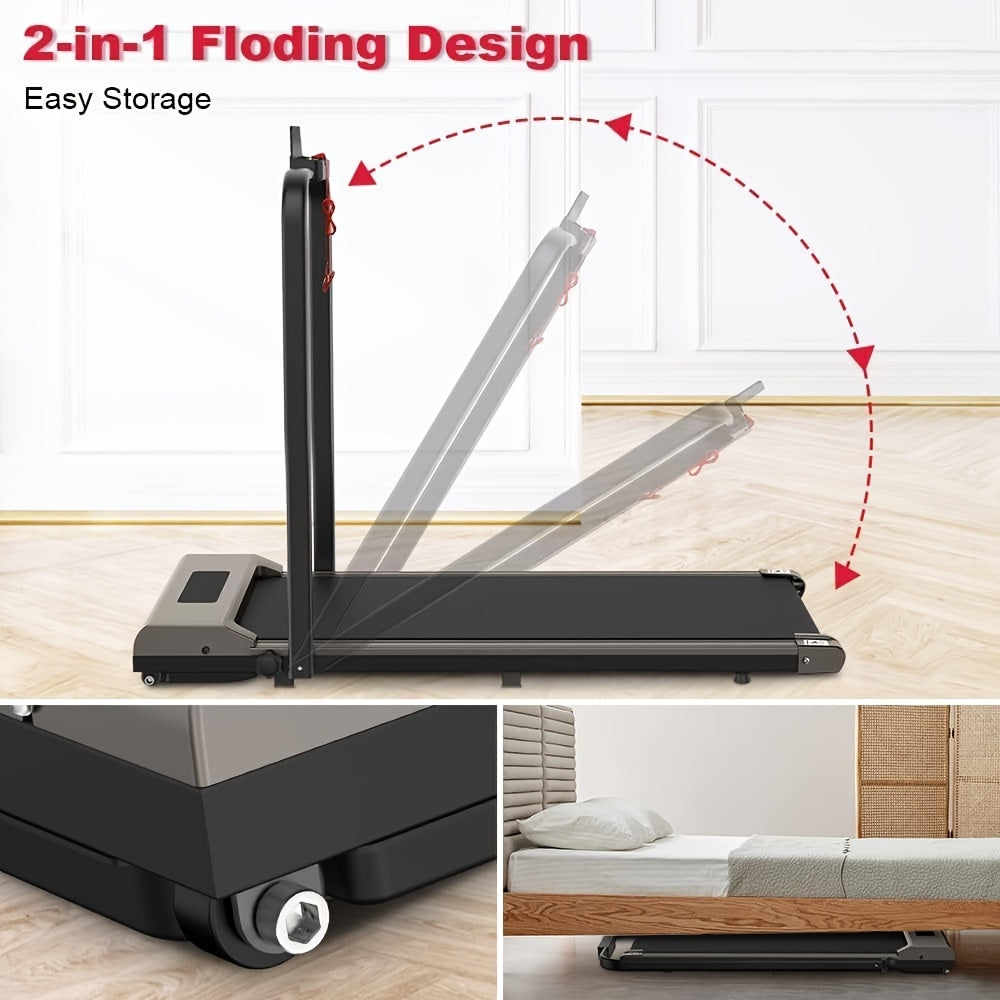 Treadmill Walking Machine Portable Folding Electric Motorized