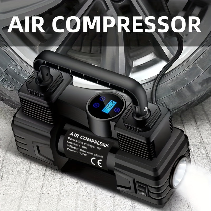 Car mounted air pump, small inflation pump,