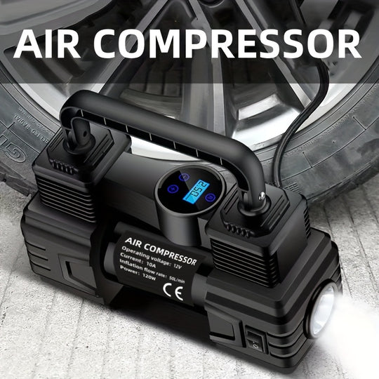 Car mounted air pump, small inflation pump,