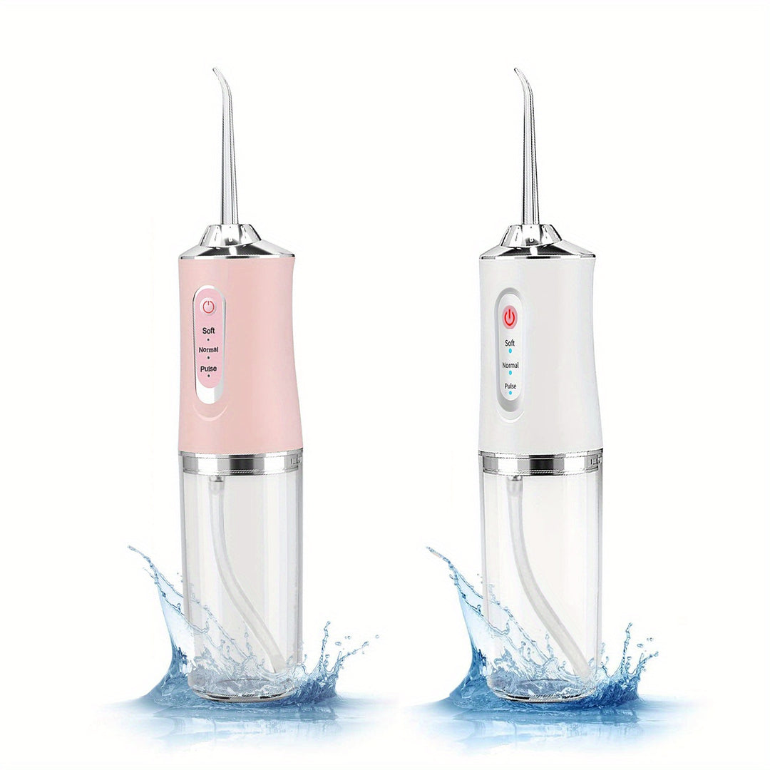 Cordless Dental Oral Irrigator - 4-in-1 Water Flosser