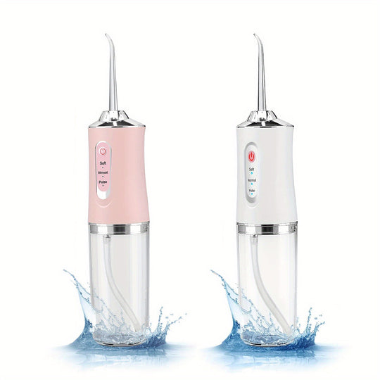 Cordless Dental Oral Irrigator - 4-in-1 Water Flosser