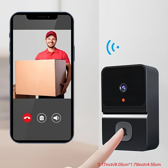 Smart WiFi Doorbell Camera with Built-in Battery