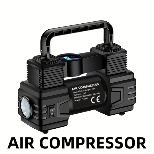 Car mounted air pump, small inflation pump,