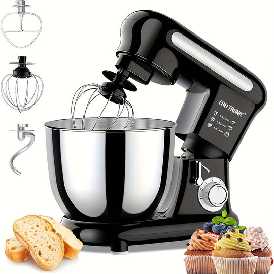 Electric Dough Mixer 1000W - 3.5L Stand Mixer for Bread & Baking