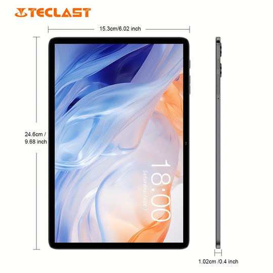 Tablet New Android 15, 10.1-inch IPS Display