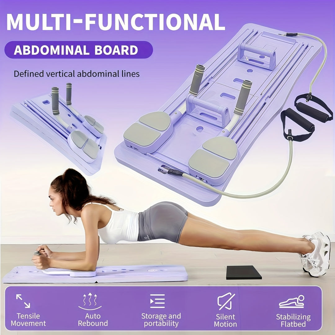 8-in-1 Abdominal Fitness Board - Multifunctional Pilates Core Trainer