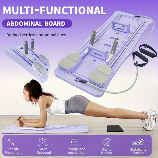 8-in-1 Abdominal Fitness Board - Multifunctional Pilates Core Trainer