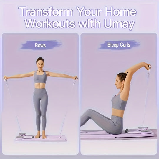 8-in-1 Abdominal Fitness Board - Multifunctional Pilates Core Trainer