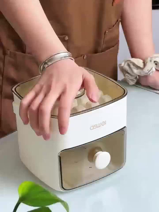 48-Cube Ice Maker - Double Layer Press Lid Ice Tray for Home